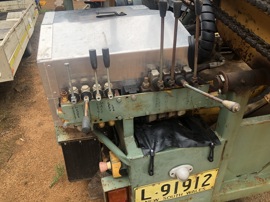 Auger rig control panel