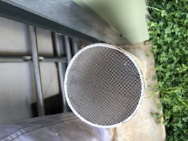 Piezometer casing and screens