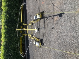Skid steer cart and 6 square meter loop