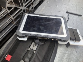 Panasonic ToughPad and connector protector board