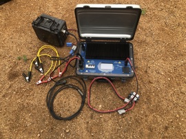 terraTX-50 Monex transmitter and accessories