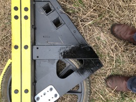 Wallaby undercarriage packing spacer